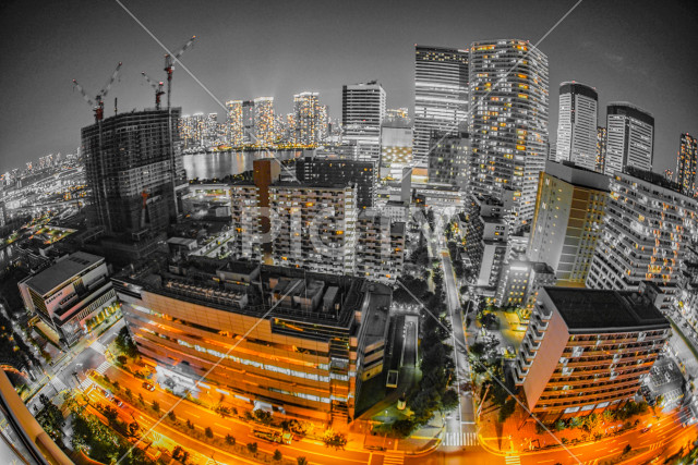 豊洲の高層マンション群（東京都江東区）