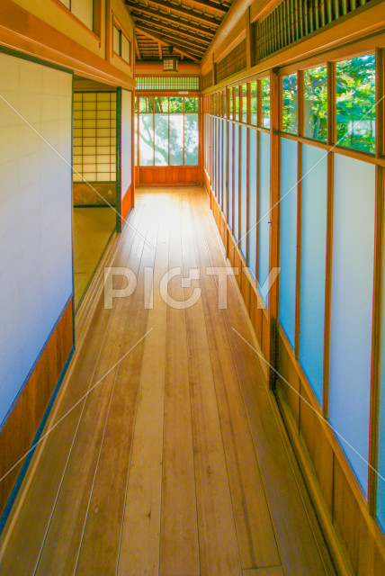 日本家屋の縁側