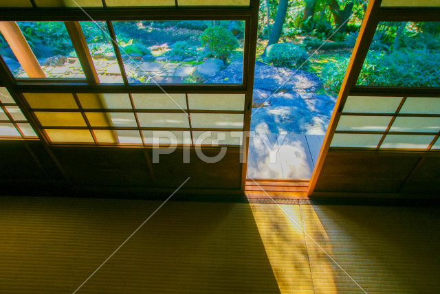 日本家屋の縁側