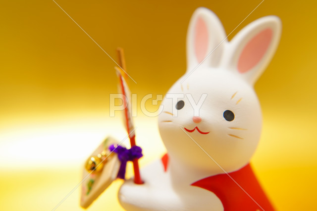 うさぎ年のお正月素材（2023年新年）