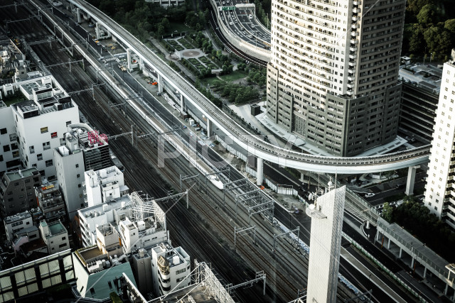 東京の都市と交通のイメージ