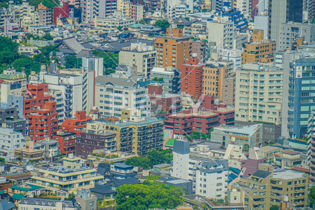 渋谷スカイ展望台からの景色