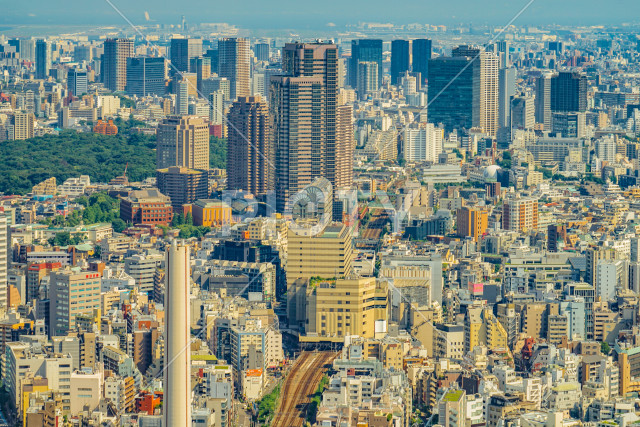 渋谷スカイ展望台からの景色