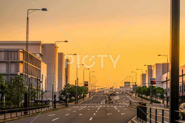 新豊洲の夕景イメージ