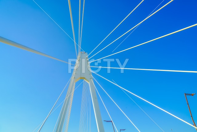 大師橋と青空