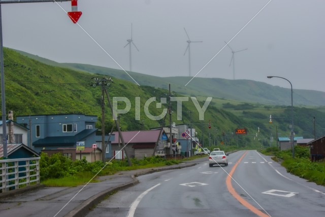 宗谷の町並み（北海道）