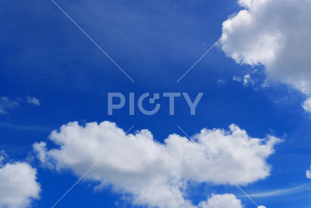 青空と雲