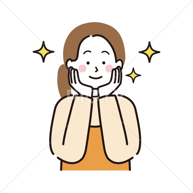 ときめく女性