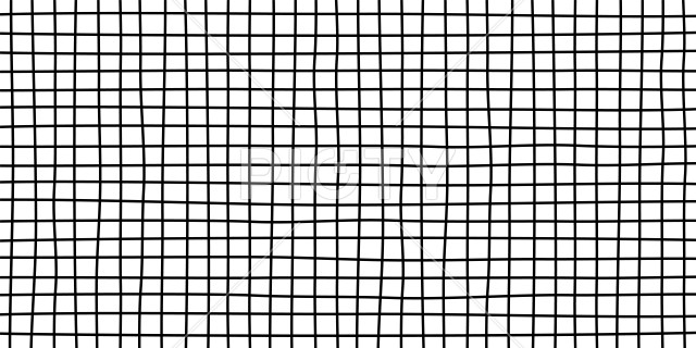 歪みのある黒い格子柄の背景素材イラスト