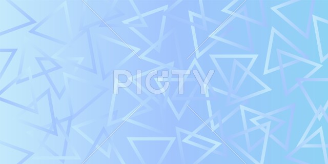 三角形が重なっている水色の背景素材イラスト