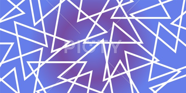 三角形が重なっている青い背景素材イラスト