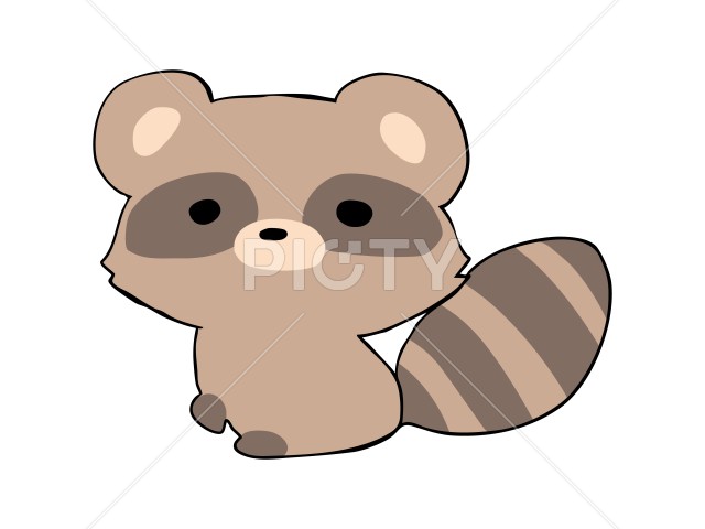 まるっこい たぬき