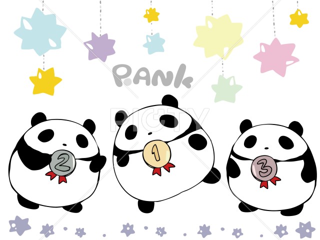 パンダ メダル まとめ