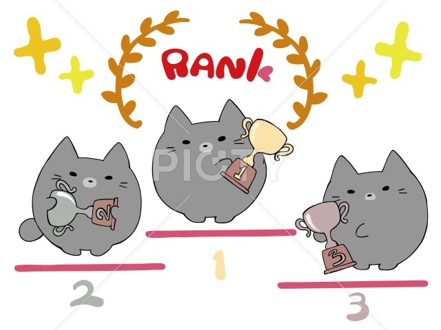 ねこ トロフィー まとめ