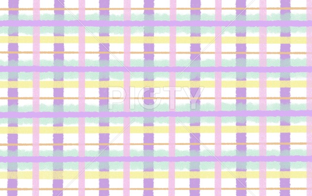 カラフルな格子柄の背景イラスト
