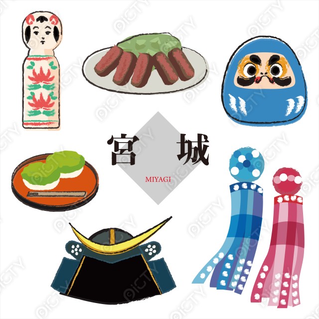 宮城仙台名物６つ