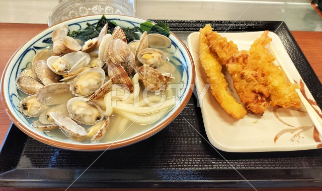 あさりうどん