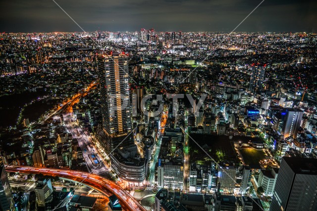 サンシャインシティからの夜景