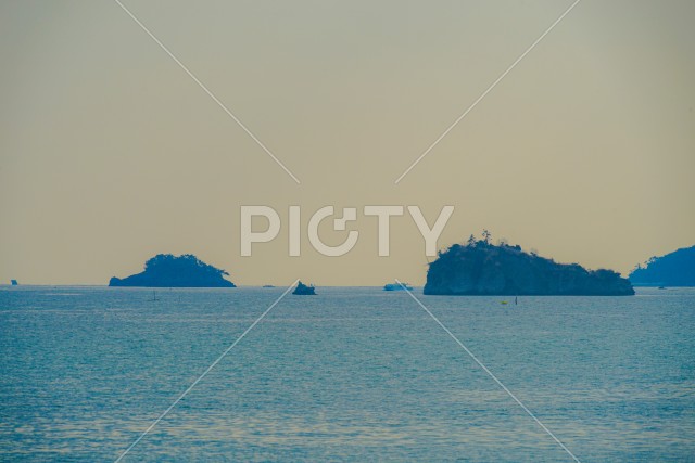 日本三景・松島の風景