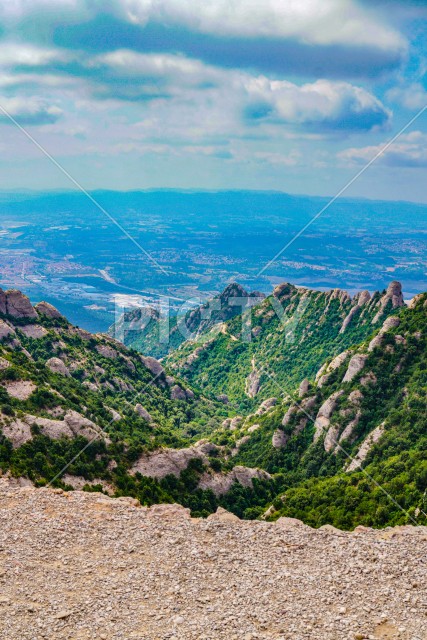 モンセラットの奇岩山（スペイン・バルセロナ）
