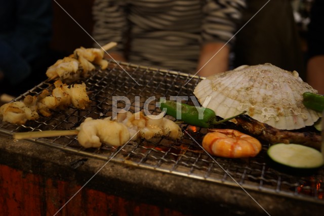 海鮮焼きのイメージ