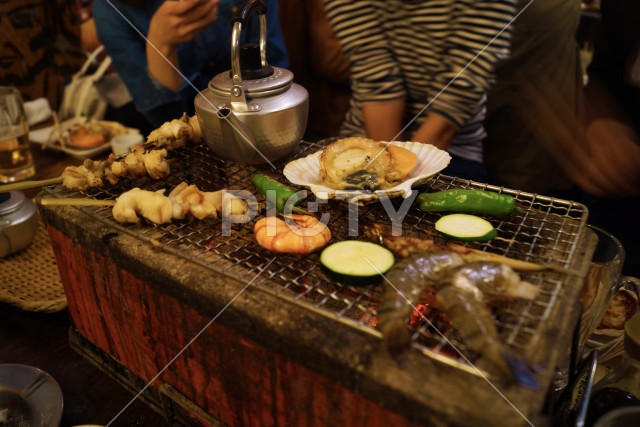 海鮮焼きのイメージ
